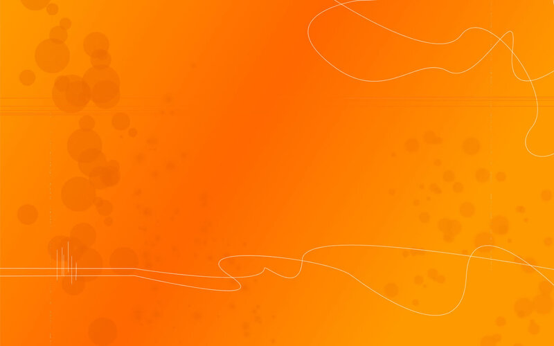 Abstract Orange Background — Calm, Circles