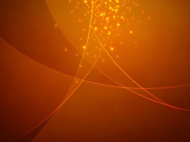 Abstract Orange Background — Warm, Lines