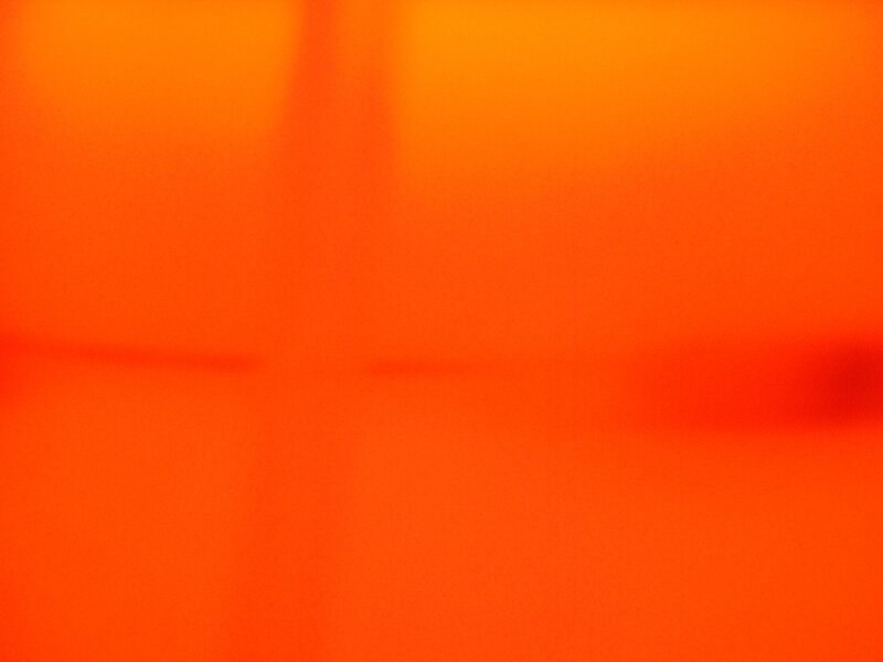 Abstract Orange Blur