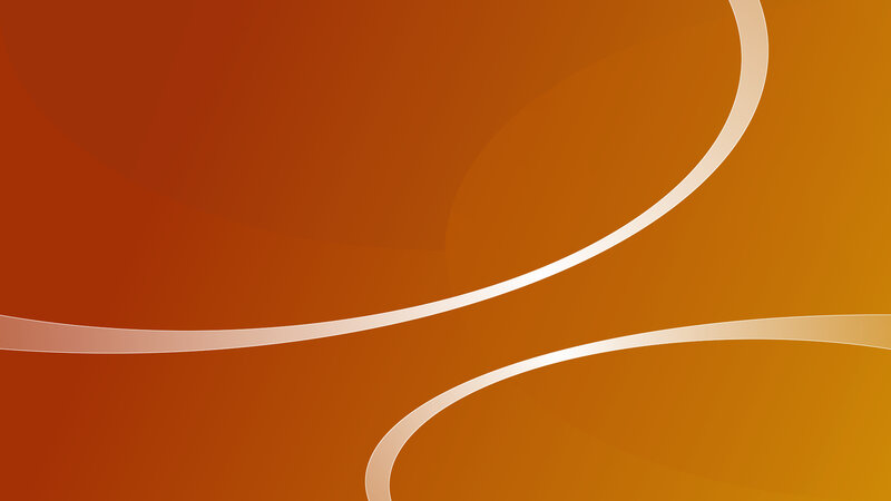 abstract orange curves
