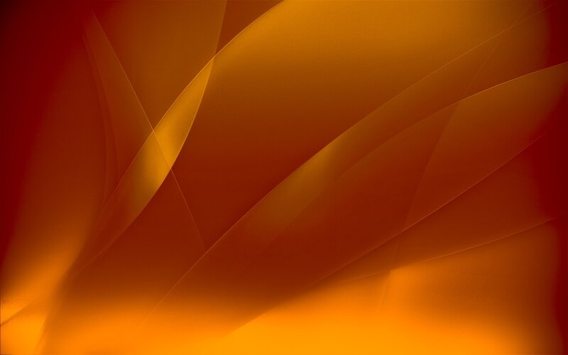 Abstract Orange Curves — Warm, Light