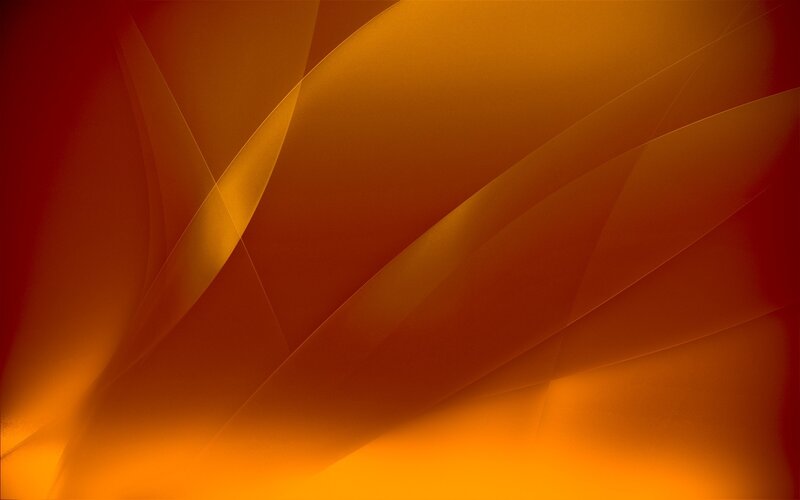 Abstract Orange Curves — Warm