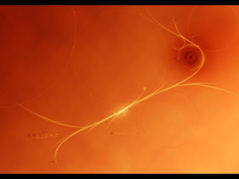 Abstract Orange Design — Calm