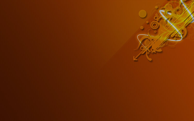 abstract orange design