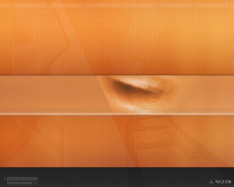 abstract orange design with watermark