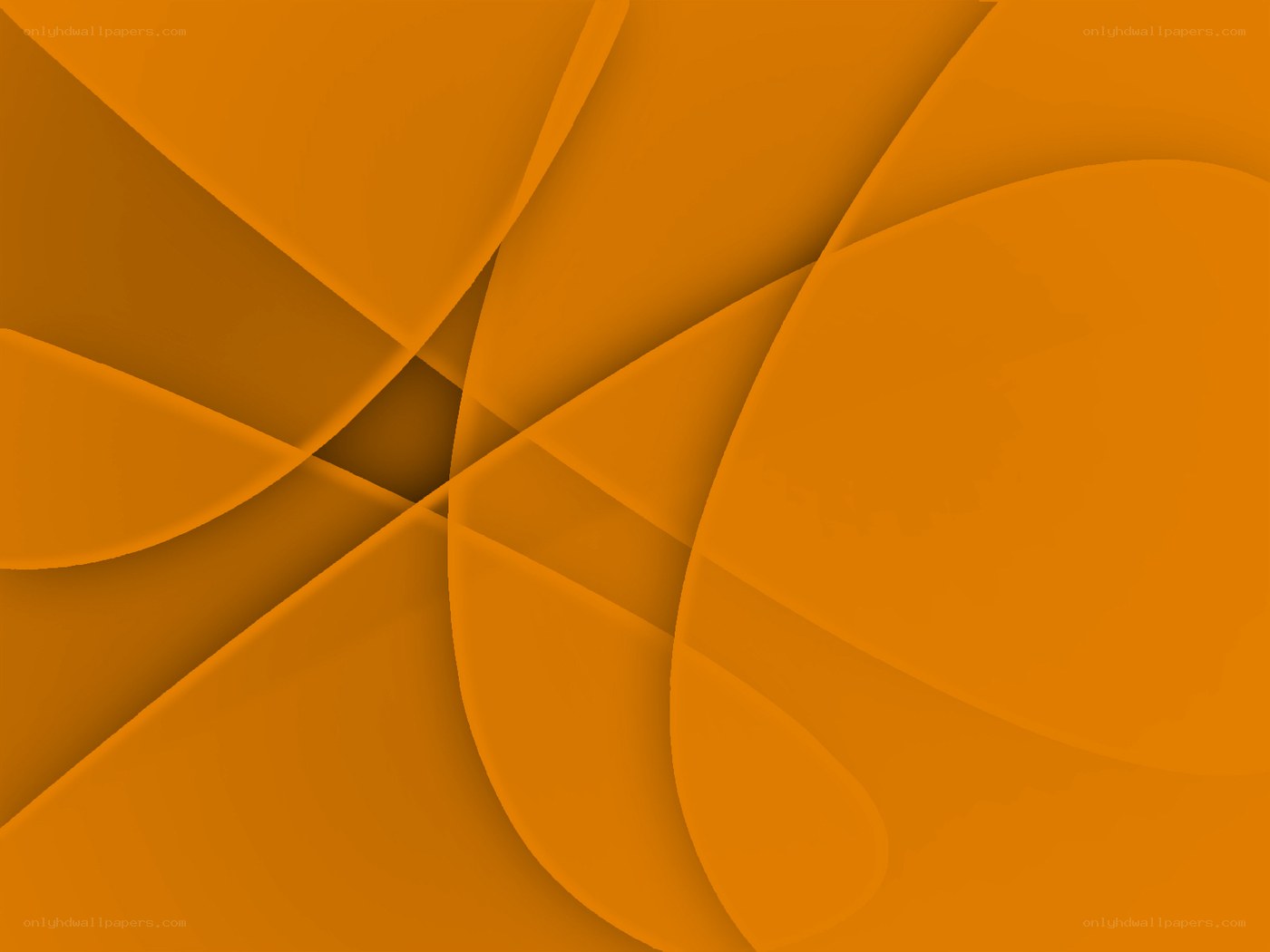 abstract orange geometric design