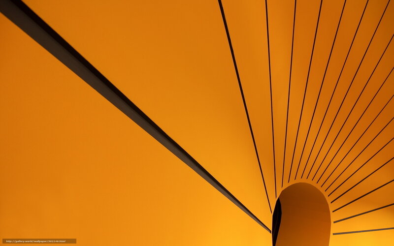 Abstract orange geometric design