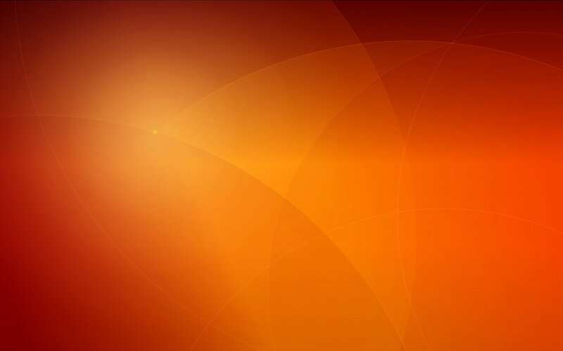 Abstract Orange Gradient — Warm, Curves