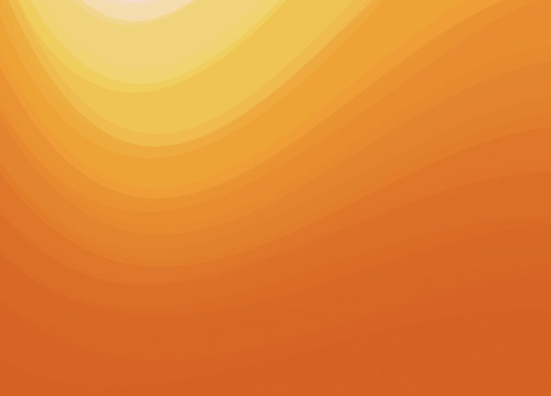 Abstract Orange Gradient — Warm, Sunset, Yellow