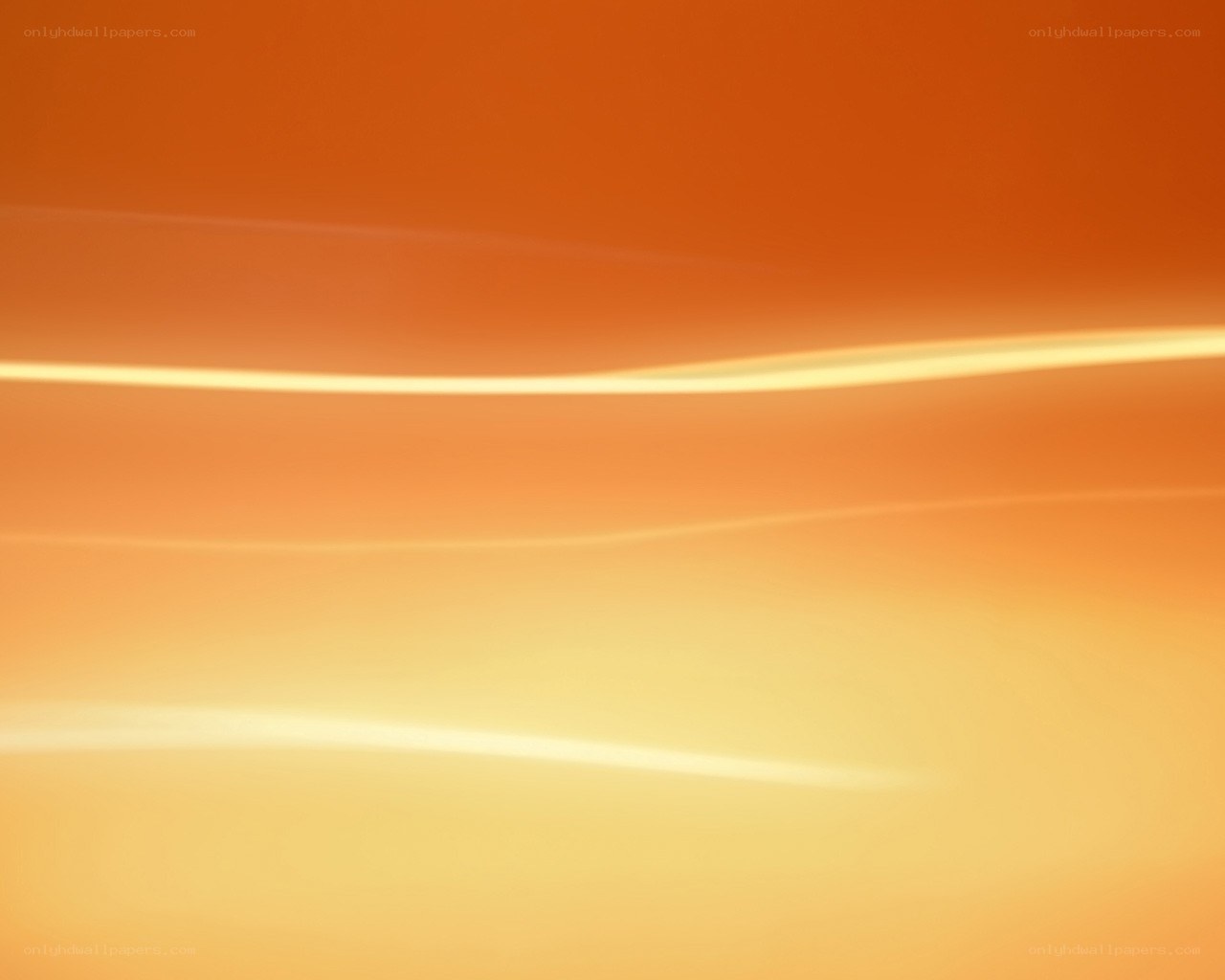 Abstract orange gradient with light waves