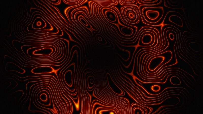Abstract Orange Lines — Dramatic