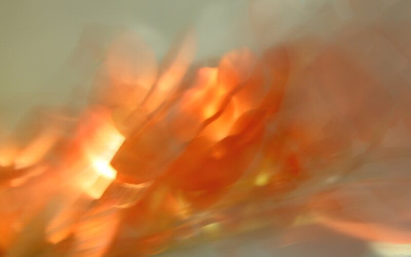 abstract orange motion blur