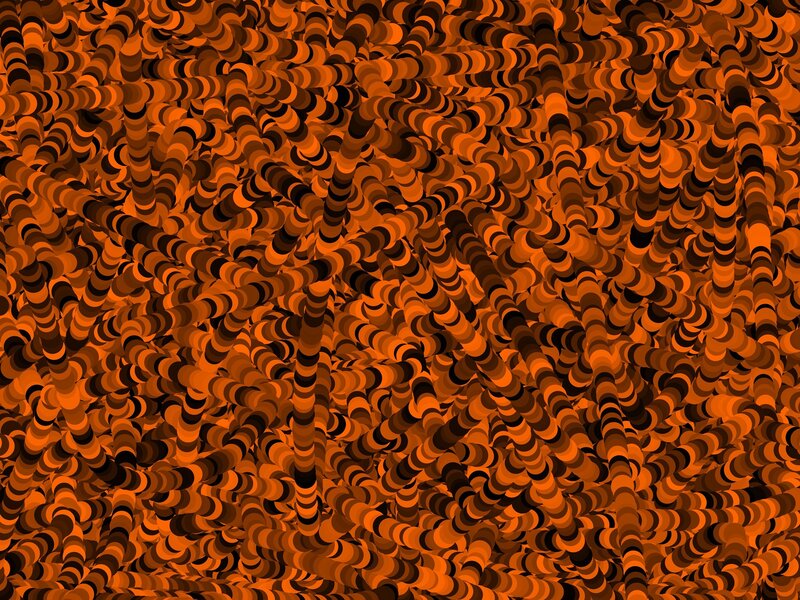 abstract orange pattern