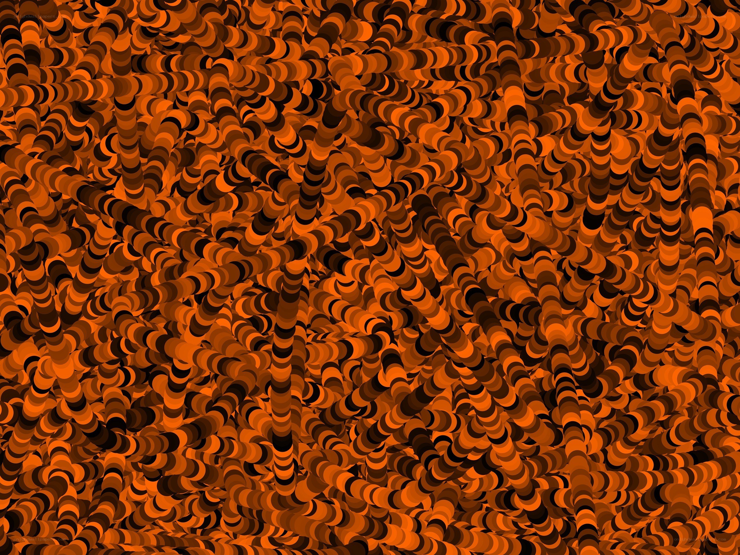 abstract orange pattern