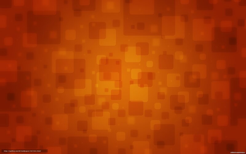 Abstract Orange Squares