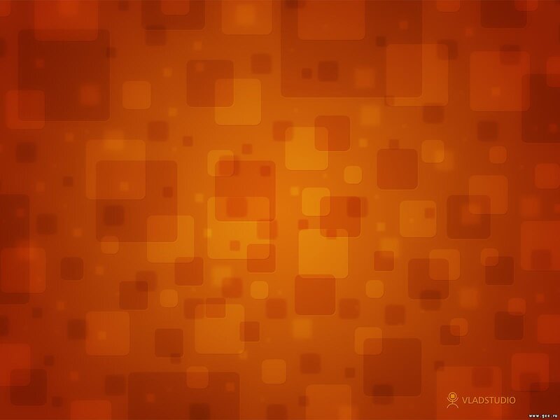 Abstract Orange Squares — Warm, Blur, Red