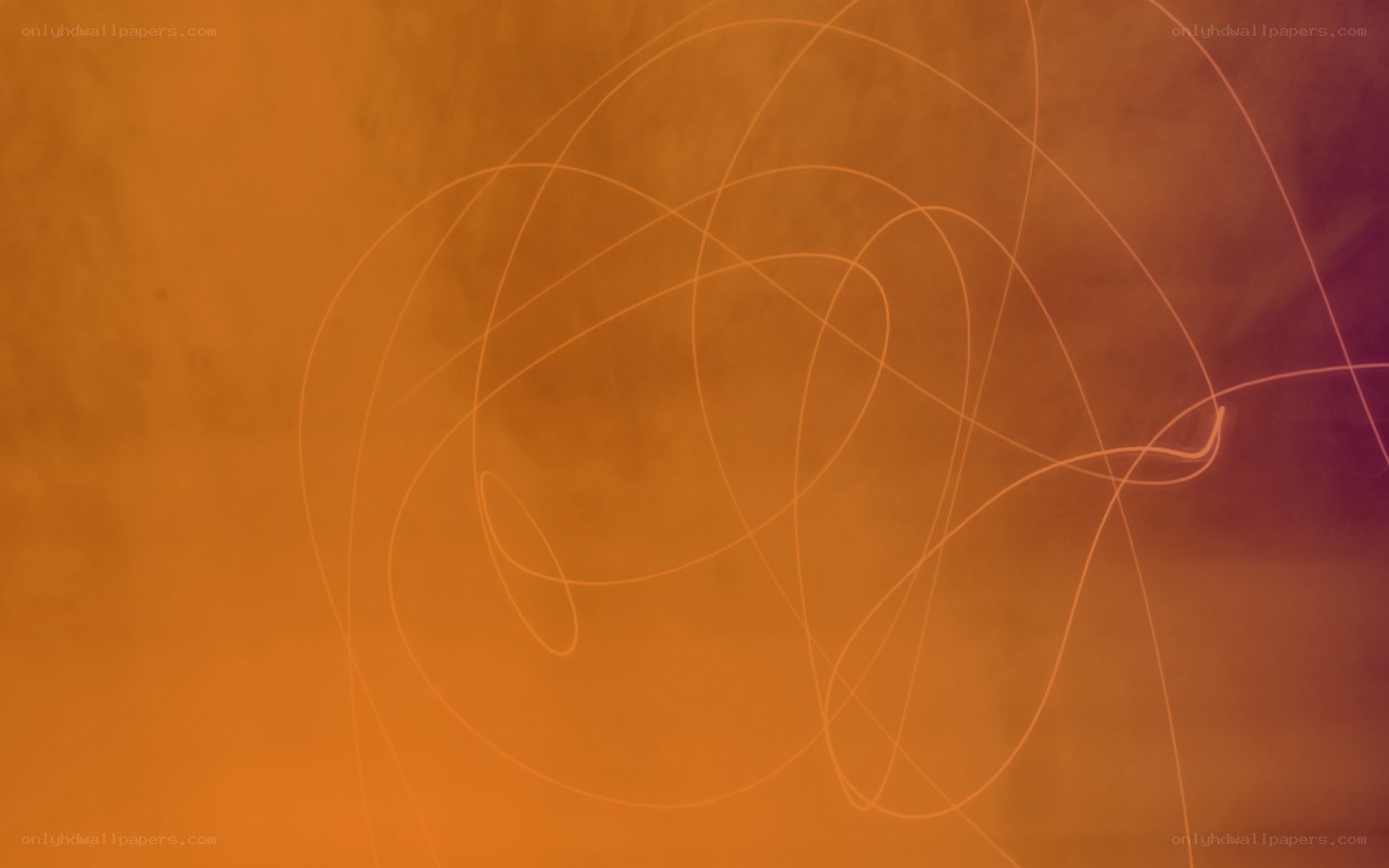 abstract orange swirls