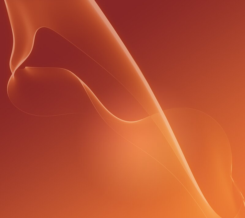 Abstract Orange Swirls — Calm