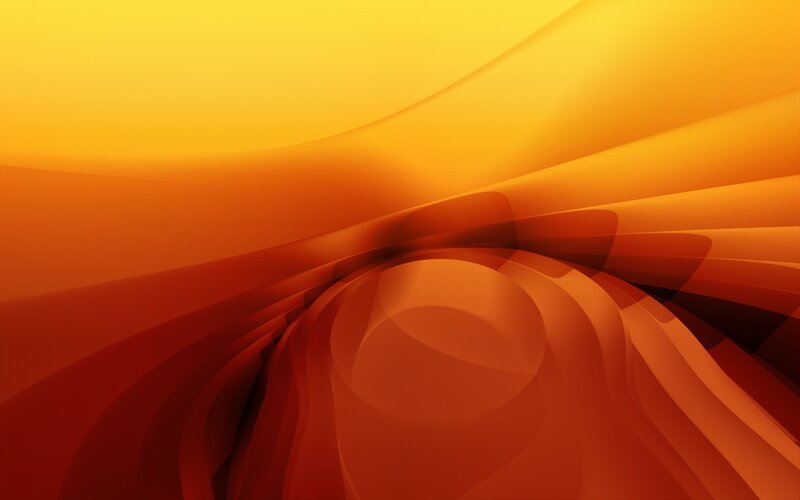 Abstract Orange Swirls — Dynamic, Gradient
