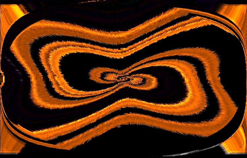 Abstract Orange Swirls — Dynamic