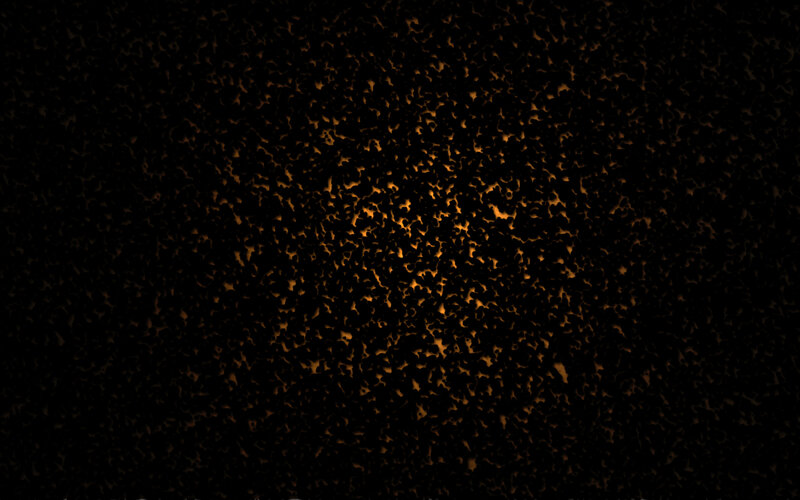 Abstract Orange Texture — Black
