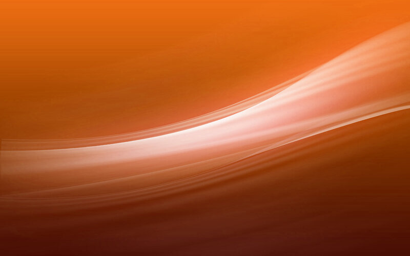 Abstract Orange Wave — Calm