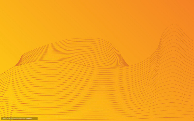 Abstract orange wave lines