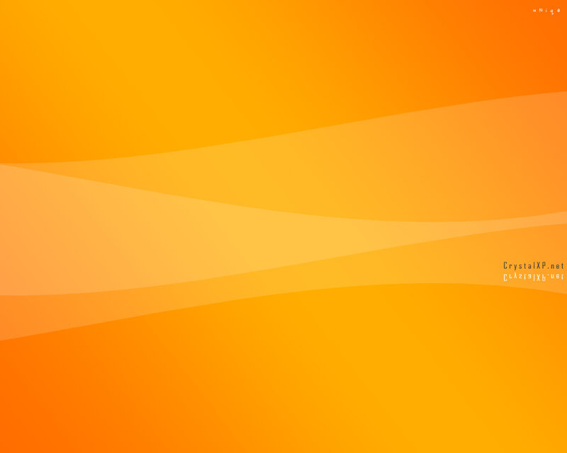 Abstract Orange Waves — Calm, Gradient