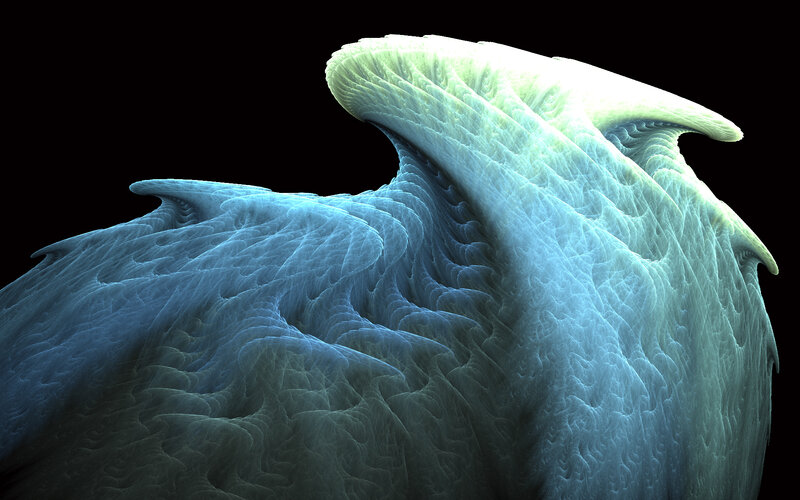 Abstract organic form