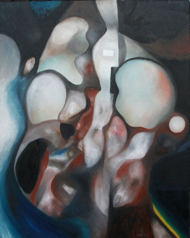 Abstract Organic Forms — White