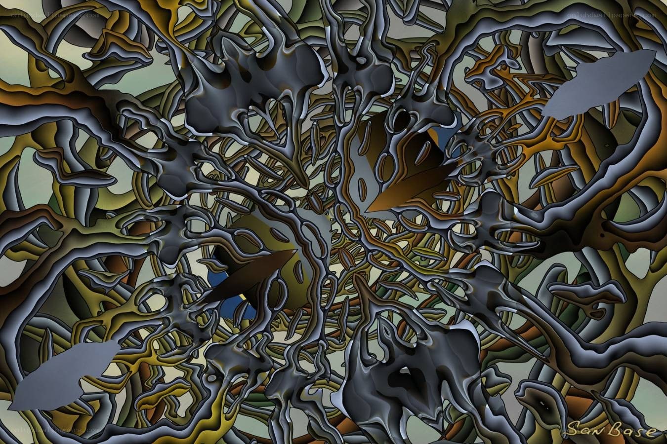 Abstract organic network
