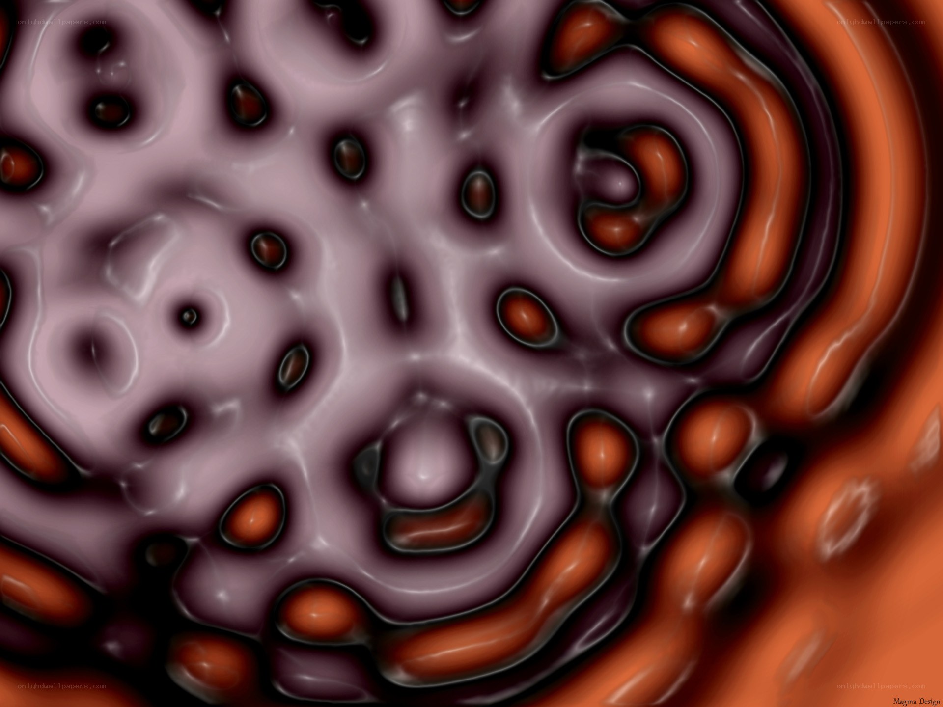 Abstract organic pattern