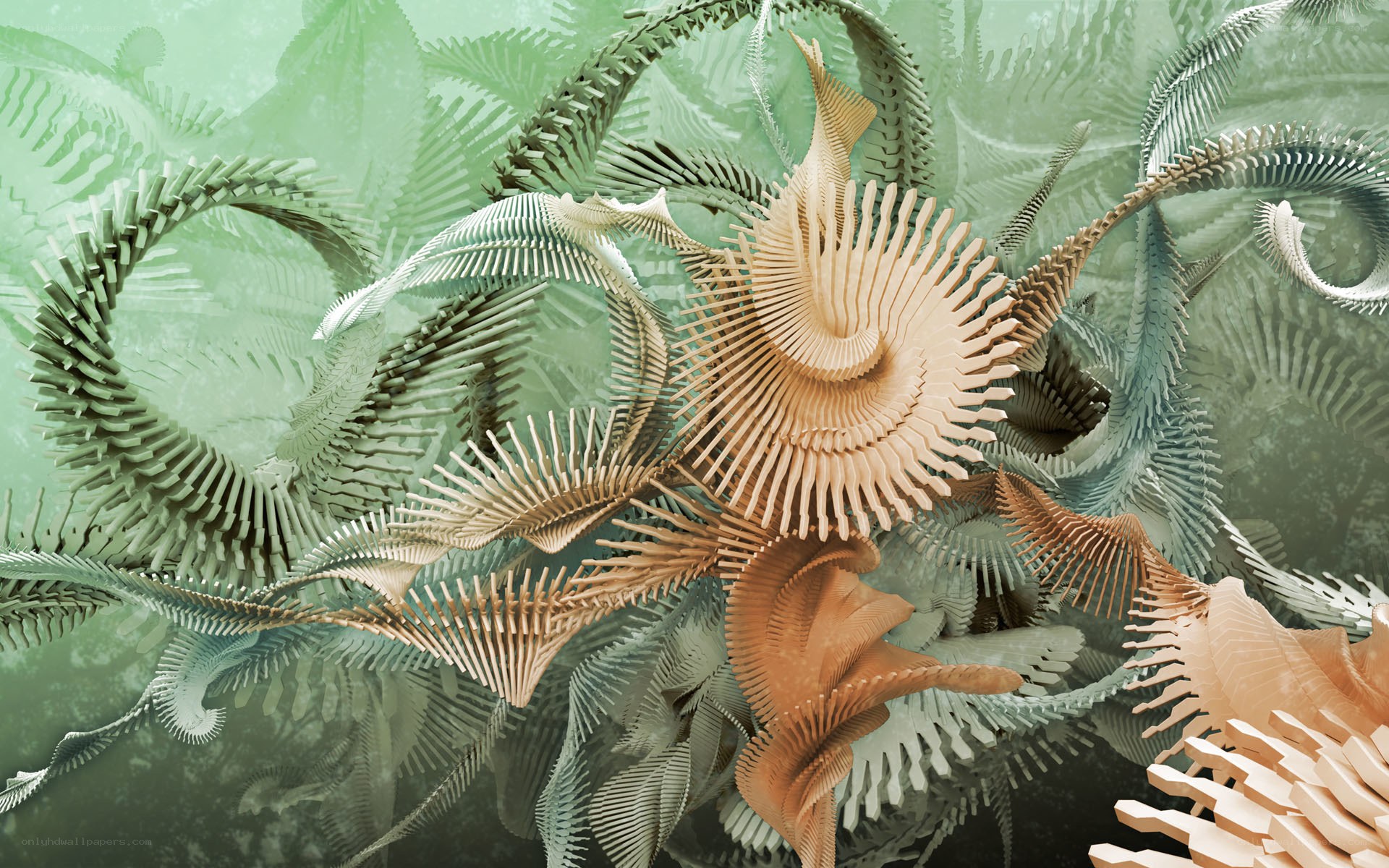 Abstract organic sculpture