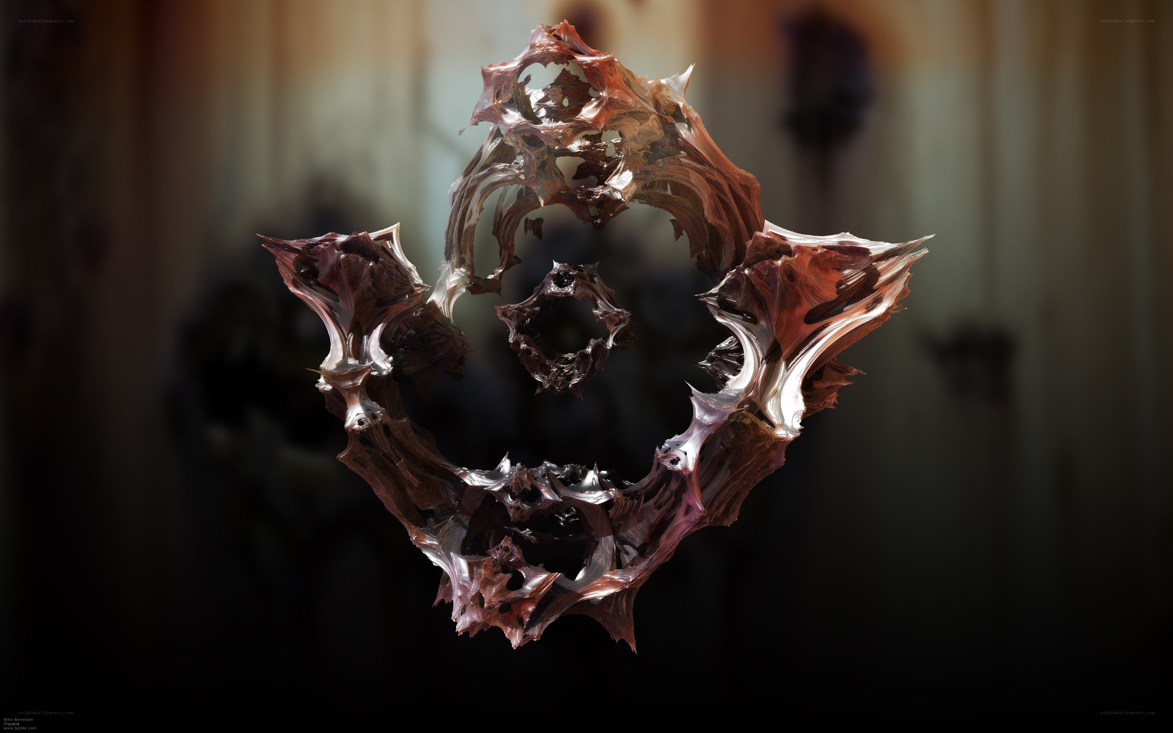 Abstract organic sculpture
