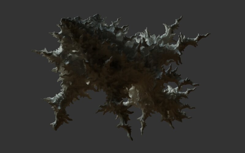 Abstract Organic Shape