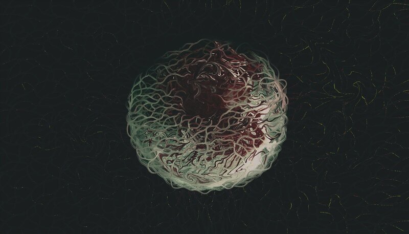 Abstract Organic Sphere