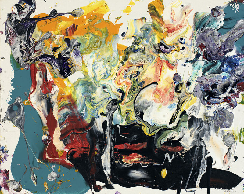 Abstract Paint Splatters
