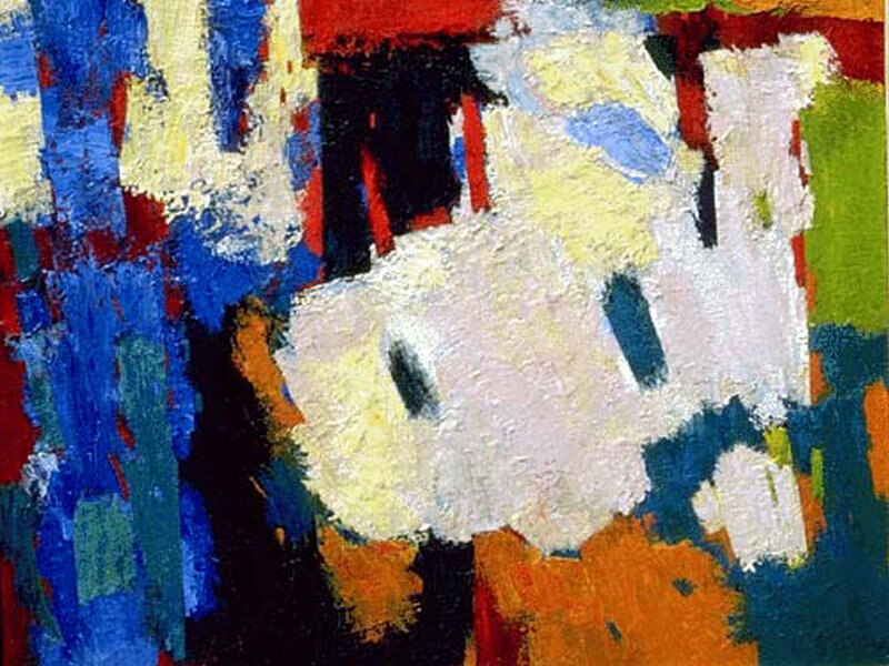 Abstract Painted Composition