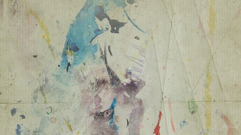 Abstract Painted Surface