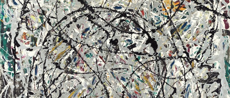 Abstract Painting — Black