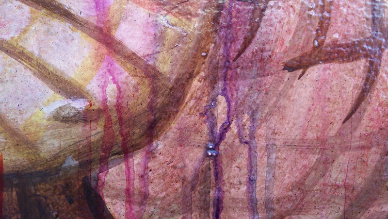 Abstract Painting — Pink