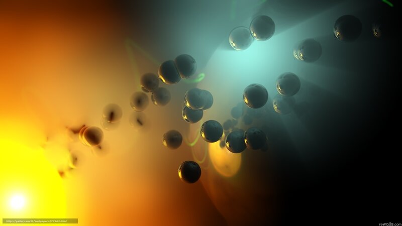 Abstract particle animation