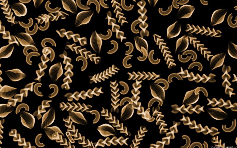 abstract pasta pattern