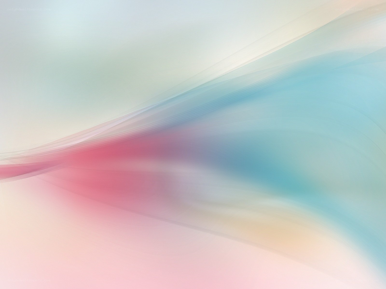 Abstract pastel color waves