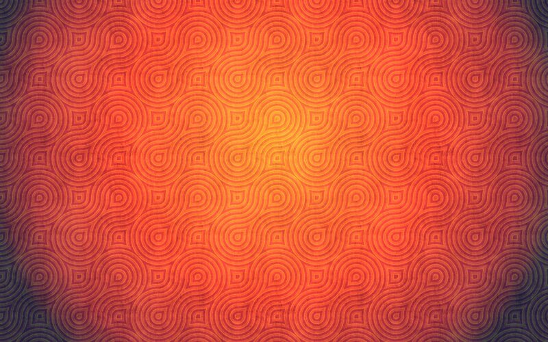 Abstract Pattern Background — Orange