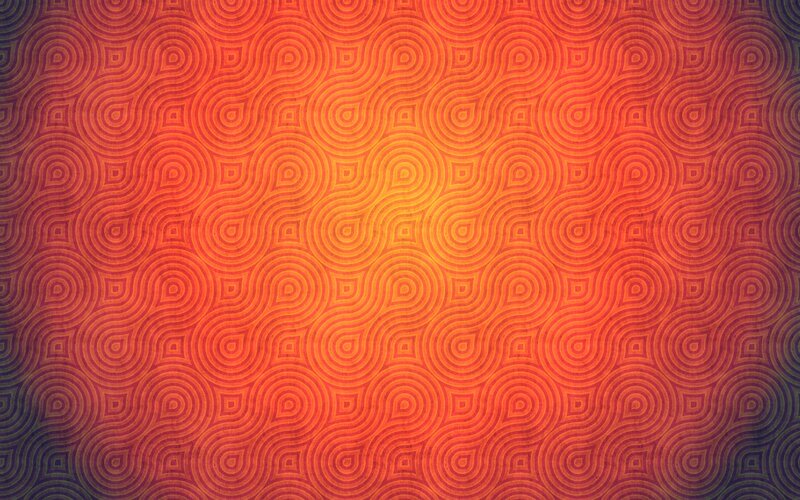 Abstract Pattern Background — Orange, Warm