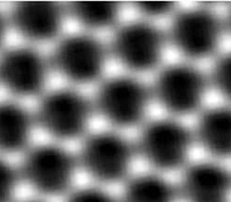 Abstract Pattern of Circles — Black