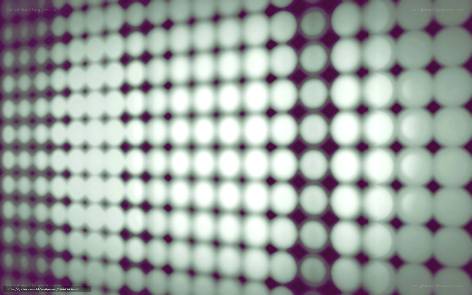 Abstract pattern of circles