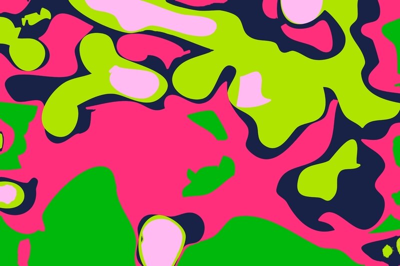 Abstract Pattern — Pink