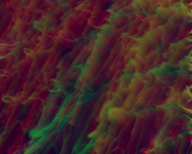 Abstract Pattern — Red, Chaotic